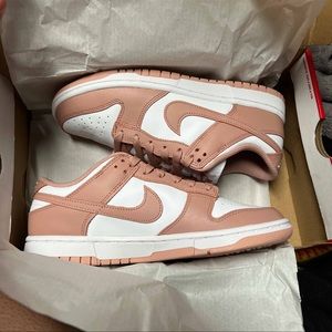 Women’s 8.5 Dunk Low “Rose Whisper”